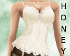 *h* Lace Top Cream