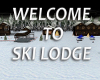 Christmas Ski Lodge