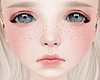 頭. Doll Freckles MH.