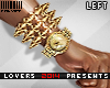 Watch & Spikes - Gold L