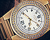 Diamond Gold Watch | F