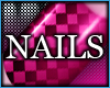 Diamonds :: Pink Nails
