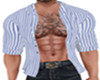 Blue Stripe / Tattoos