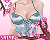 Corset Top Sky