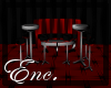 Enc. Red Couch Table