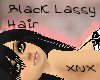 *XNX Black Lassy Hair