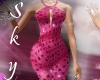*sky*Pink Sequin Dress