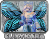LK™ Blue GLITTER Wings