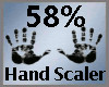 Hand Scale 58% M