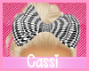 Childs Houndstooth Bow
