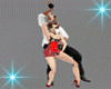 Party Couple Group Dance