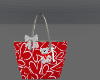 Luxe Tote Bag Red