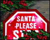 >Santa Stop Sign 02