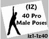 (IZ) 40 Pro Male Poses