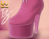 Heart Pink Boots