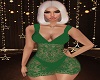 Emerald Laced DressShort