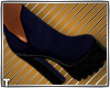 Bella Navy Ankle Boots