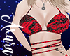 A! Red Snake Top