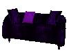 Purple deco sofa