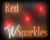 *W* Red Sparkles