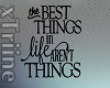 {T} Best Things Wall #1