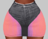 y/jpg print miniskirt