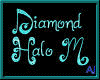 (AJ) Halo w Diamonds (M)