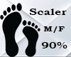 [A] Scaler Feet M/F 90%