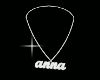 'anna' diamond necklace