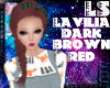 Lavilia Dark Brown Red