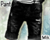 [MK] Black Short Denim