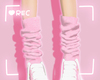 |O| Pinku leg warmers