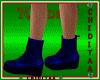C*Blue combat boots