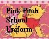 Pink Pooh School Uniform