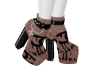 brown CC heels
