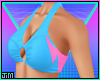 ▽ Blue Bikini Top