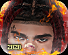Burgundy Locs 2020
