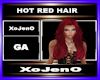 HOT RED HAIR