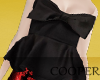 !A black bow top