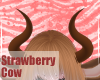 StrawberryCow-Horns