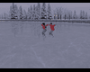 Couple Ice Skate
