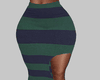 stripe cutout maxi skirt