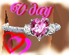 (Sp)V-day PinkHeart Ring