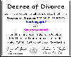 Custom Divorce Decree 1