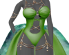 Emerald Goddess Gown