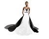 Black and White Gown