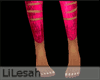 [LL] Pink Bow Leggings