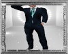 W|Black Suit wTeal Tie