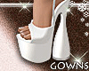 E heels white
