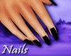 Nails + Hand Black